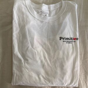 Primitive White Heartbreakers Club Tee